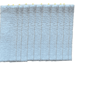 Mop-Pad Microfibra snow July, L 390 10er Pack